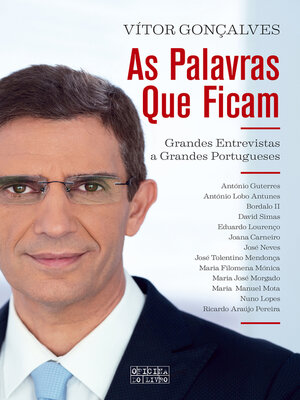 cover image of Palavras que Ficam